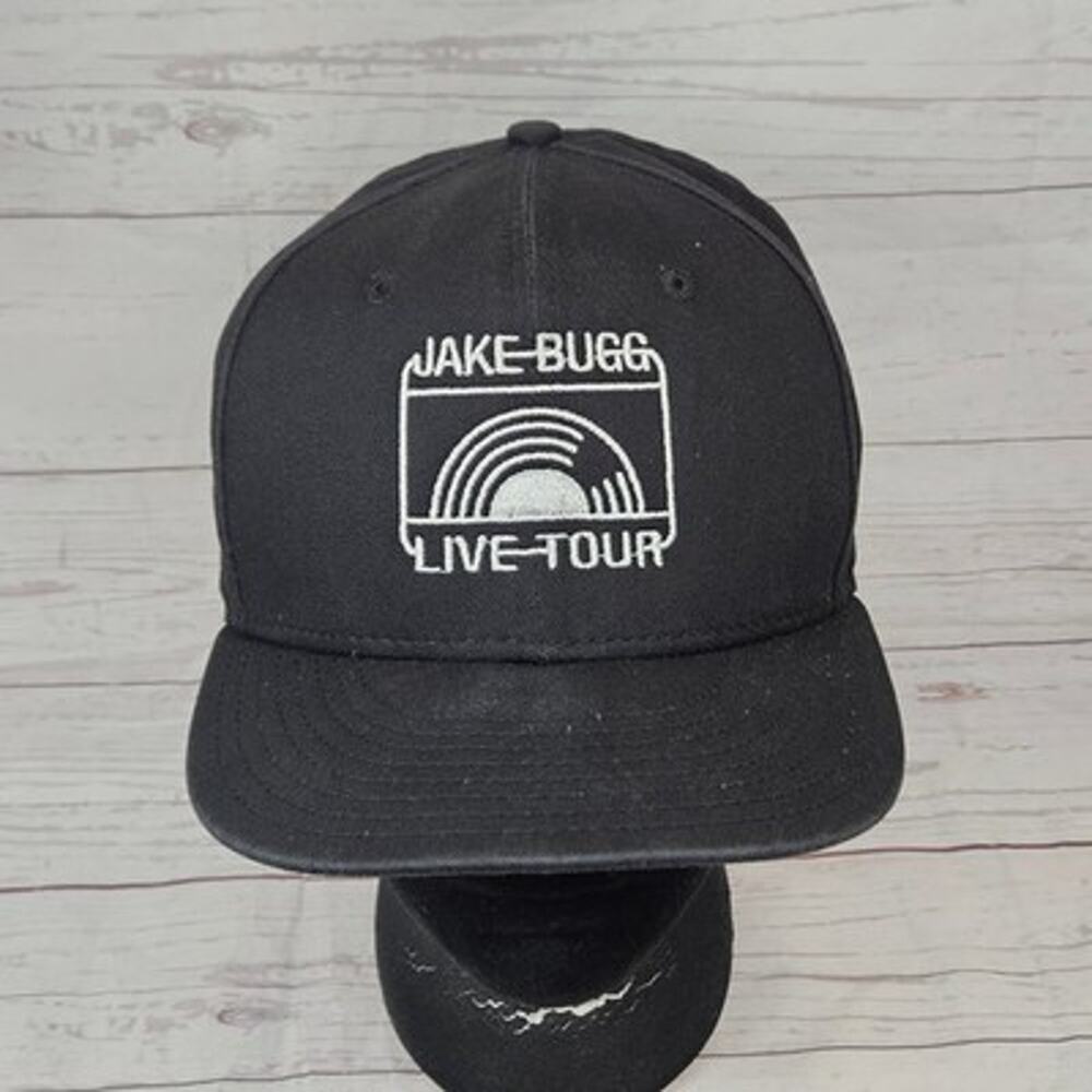 New Era Jake Bugg Live Tour 9FIFTY Snapback Hat Men's OSFM Black White